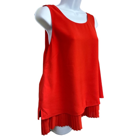 Sz Large Red Banana Republic Sleeveless Top - Picture 3 of 6